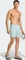 adidas Swim 5-Inch Badeshorts wonder sage/white (Herren) Vorschaubild