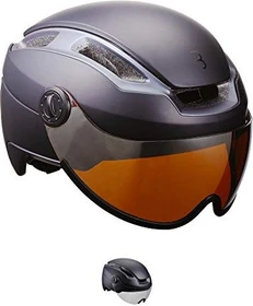 BBB Indra FaceShield Helm matt black/smoke (BHE-56F)