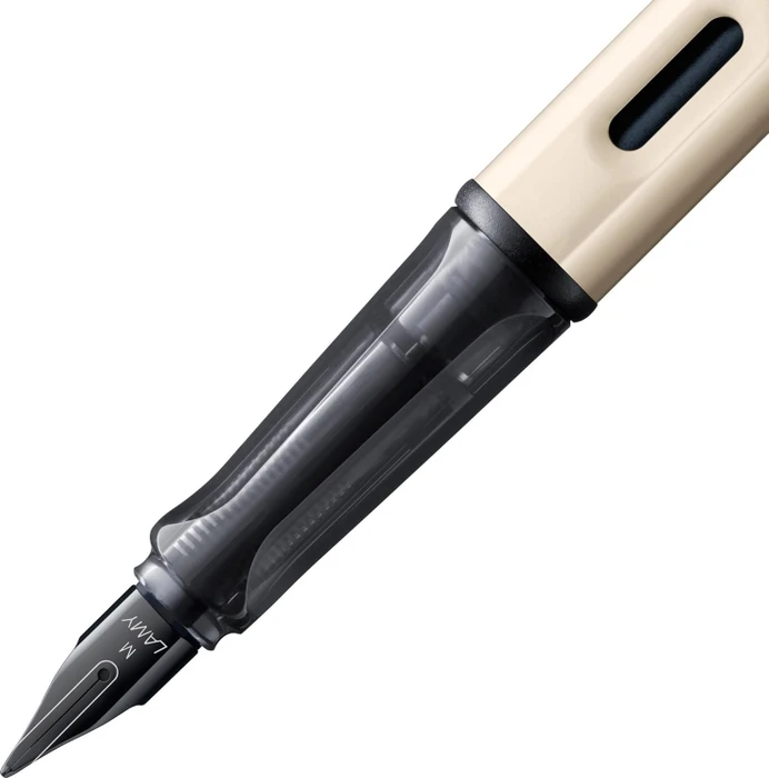 Lamy Lx palladium, rechte Hand, fein