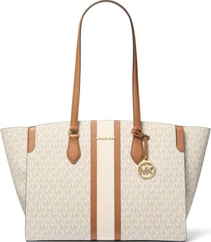 Michael Kors Becca Large Signature Shopper vanille/acorn