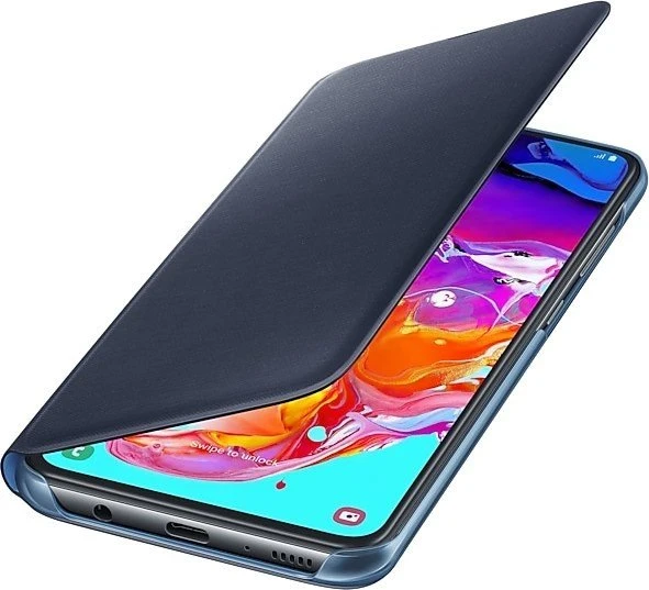 Samsung Wallet Cover für Galaxy A70 schwarz