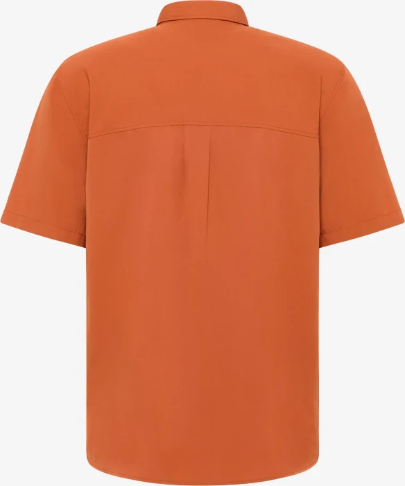 Jack Wolfskin Sierra Canyon Hemd kurzarm burnt orange (Herren)