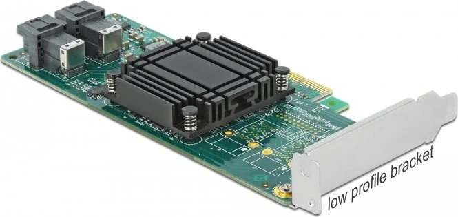 DeLOCK PCIe -> U.2 miniSAS HD
