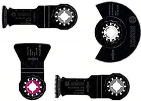 Bosch DIY PMF Boden/Einbau Zubehörset für Multifunktionswerkzeug, 4-tlg.
