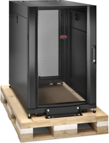 APC NetShelter SX Serverschrank 18HE, stoßdämpfendes Shock Packaging, IP2X, 1070mm tief