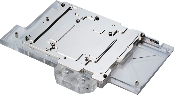 Phanteks Glacier G30 GIGABYTE 3090 Ti chrome, mit Backplate