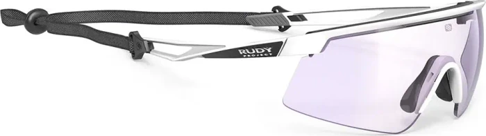 Rudy Project Turbolence white matte/2 laser purple