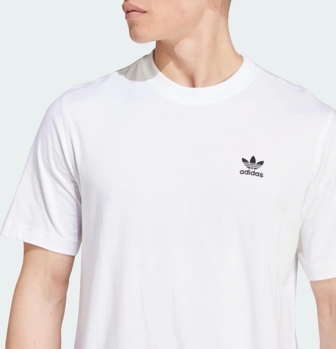 adidas Trefoil Essentials T-Shirt kurzarm weiß (Herren)