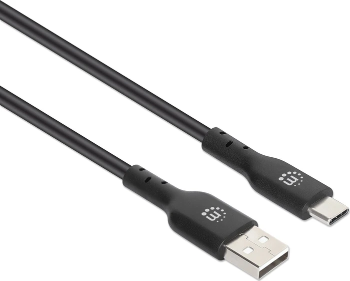 Manhattan USB 3.1 Typ-C Gen 1-Kabel 3.0m schwarz