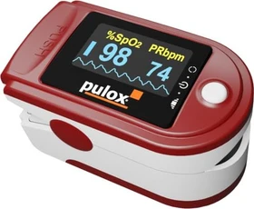 Pulox PO-200 Solo Pulsoximeter rot