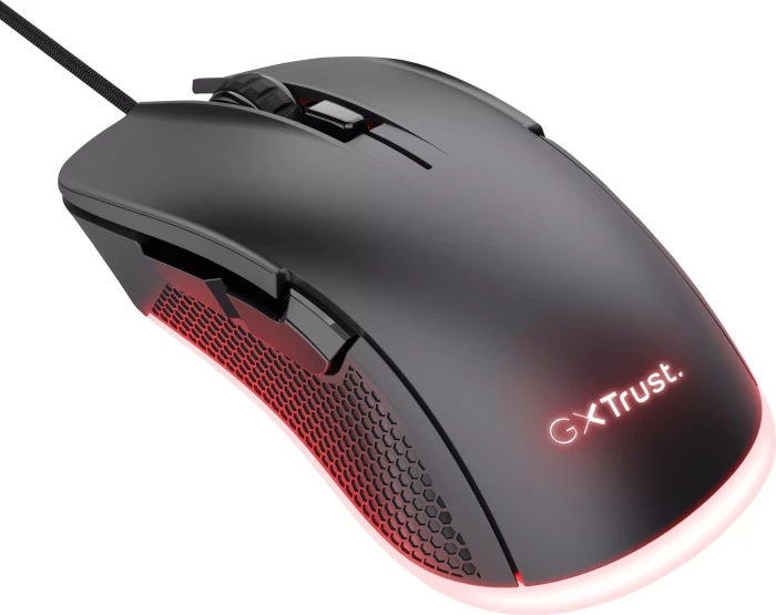 Trust Gaming GXT 922 YBAR ECO RGB Gaming Mouse schwarz, ECO zertifiziert, USB