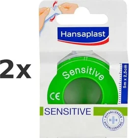 Hansaplast Sensitiv, 2.5cm x 5m, 1 Stück