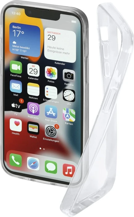 Hama Cover Crystal Clear für Apple iPhone 13 Mini transparent