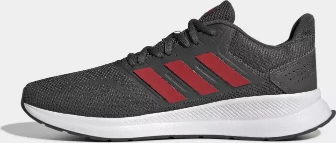 adidas Runfalcon grey six/scarlet/cloud white (Herren)