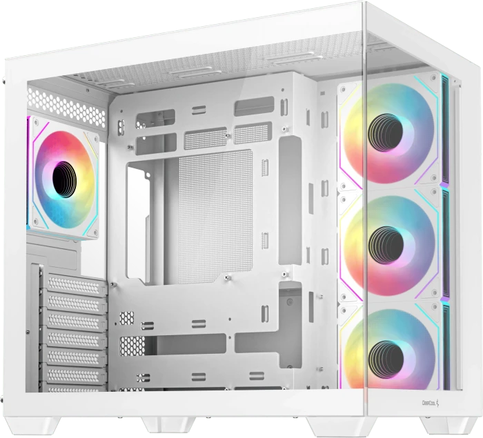 DeepCool CG530 4F WH, weiß, Glasfenster