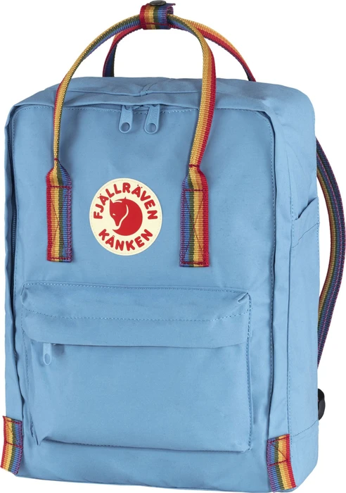 Fjällräven Kanken Rainbow air blue/rainbow pattern