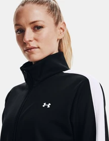 Under Armour Trikotstoff Trainingsanzug schwarz/weiß (Damen)