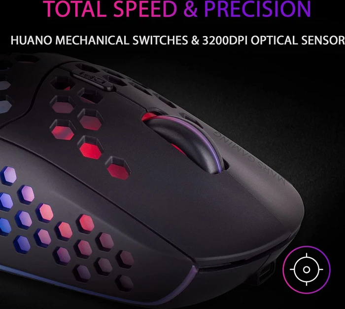 Mars Gaming MMW3 Wireless schwarz, USB