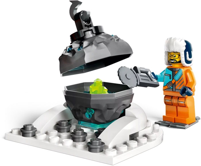 LEGO City - Arktis-Schneepflug mit mobilem Labor