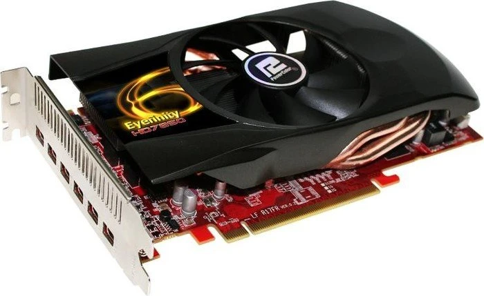 PowerColor Radeon HD 7850 Eyefinity 6, 2GB GDDR5, 6x mDP