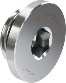 Barrow BarrowCH Stop Plug ultra-thin G1/4", silber