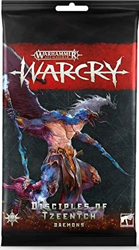 Games Workshop Warhammer Age of Sigmar Warcry - Karten der Disciples of Tzeentch
