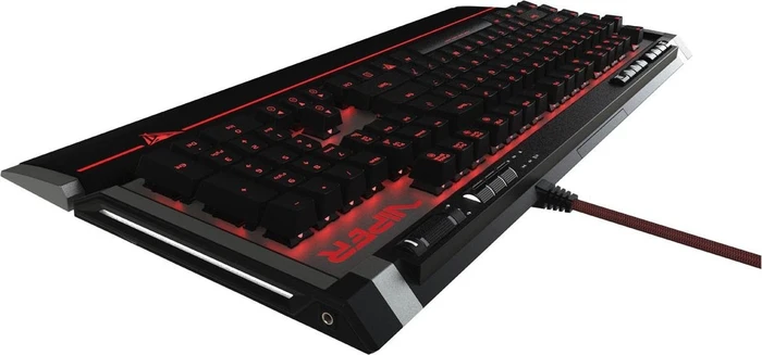 Patriot Viper V770 Mechanical RGB Keyboard, Kailh RED, USB, DE