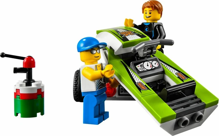 LEGO City Starke Fahrzeuge - Geländewagen mit Wasserfahrzeugen
