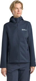 Jack Wolfskin Bornberg Hoody Funktionsjacke midnight sky/grey (Damen)