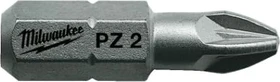 Milwaukee Pozidriv Bit 1/4", PZ2x25mm, 25 Stück