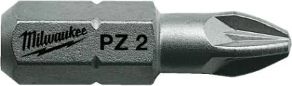 Milwaukee Pozidriv Bit 1/4", PZ2x25mm, 25 Stück