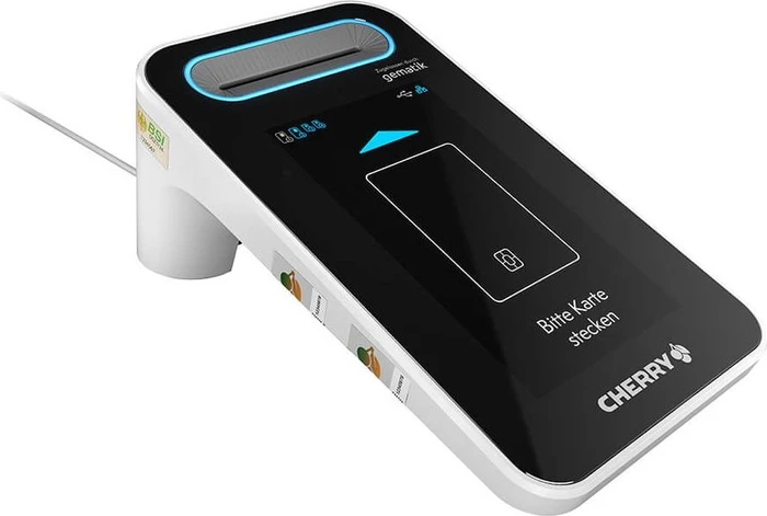 Cherry eHealth Terminal, Multi-Slot-Cardreader, USB-A/USB-C/RJ-45 [Buchse]