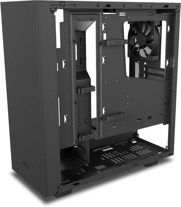 NZXT Source S340 Elite schwarz, Glasfenster