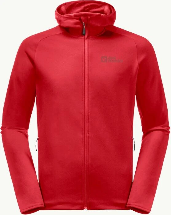 Jack Wolfskin Baiselberg Hoody FZ Jacke adrenaline red (Herren)