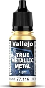 Vallejo True Metallic Metal Light greenish gold, 18ml