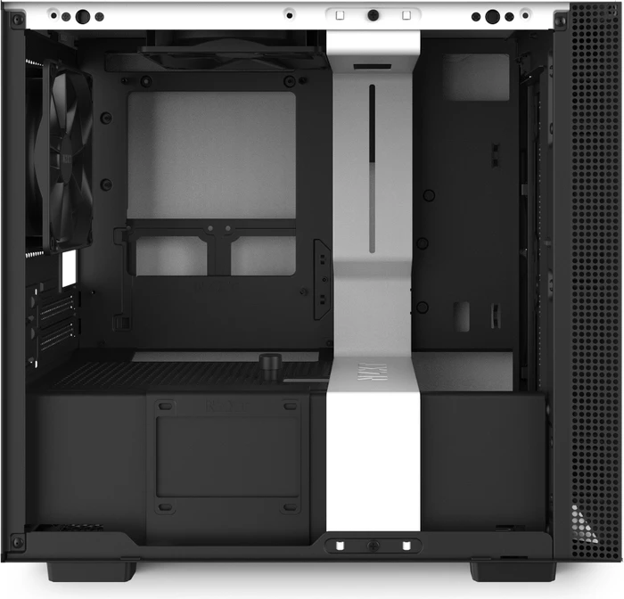 NZXT H210, weiß, Glasfenster, Mini-ITX