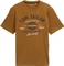 Tom Tailor Logo-Print T-Shirt kurzarm deep cognac (Herren) Vorschaubild