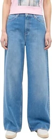 Mustang Luise Wide mit Kontrastnähten Jeans blau (Damen)