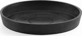 Ecopots Amsterdam Blumentopfuntersetzer rund 18cm dark grey