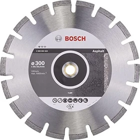 Bosch Professional Standard for Asphalt Diamanttrennscheibe, 300x2.8x20mm, 1 Stück