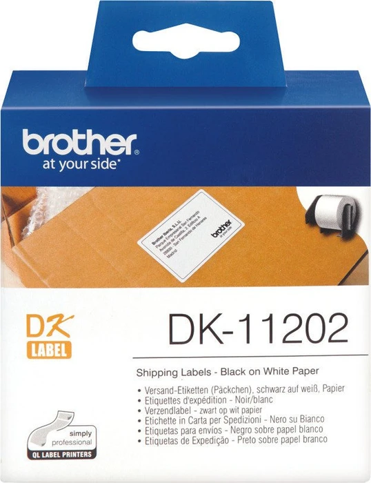 Brother DK Etiketten, Rolle