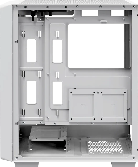 Ocypus Gamma C60, weiß, Glasfenster