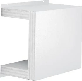 Hager Schiebemuffe Brandschutzkanal FWK 90 Funktionserhalt E90/E30 100x160mm reinweiß