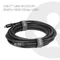 Club 3D USB4 Kabel, 20Gb/s, 8K60Hz, 100W PD, USB-C Stecker auf USB-C Stecker, schwarz, 9m Vorschaubild