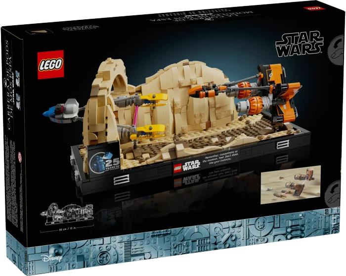 LEGO Star Wars - Podrennen in Mos Espa Diorama