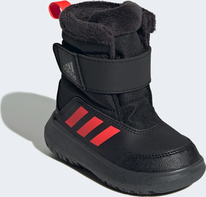 adidas Winterplay core black/solar red/iron metallic (Junior)