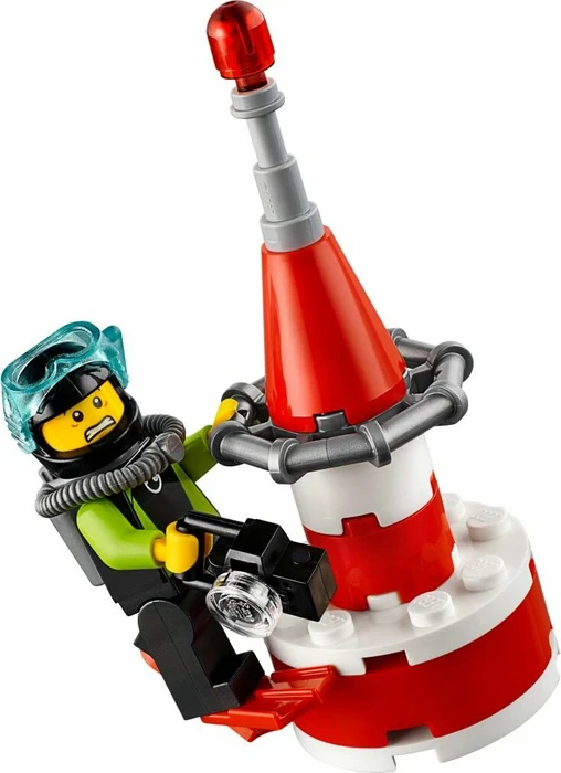 LEGO City Küstenwache - Geländewagen mit Rettungsboot