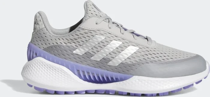 adidas Summervent Recycled Polyester Spikeless grey two/silver metallic/light purple (Damen)