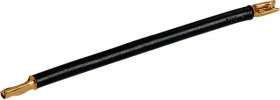 Hager Kabelbrücke NYAF 6mm² 110mm lang Stift, schwarz