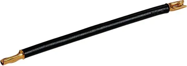Hager Kabelbrücke NYAF 6mm² 110mm lang Stift, schwarz